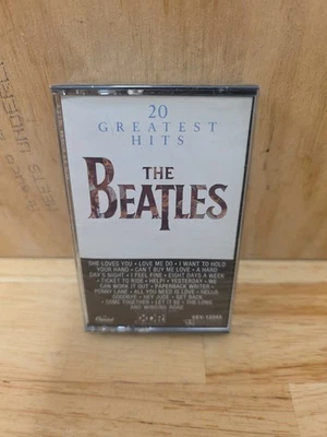 The Beatles 20 Greatest Hits Cassette Tape 1982 Capitol Classic Rock NEW VINTAGE Foto 1 de 4