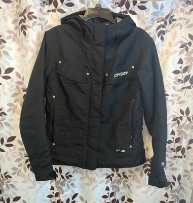 SPYDER XSCAP XT Negro Con Capucha Mujer Snowboard Chaqueta Esquí DAMAS 8 44 Foto 1 de 4