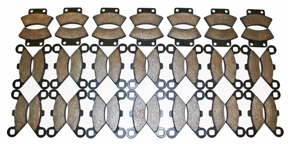 21 Sets 1995 Polaris 300 Trail Boss 2X4 300 Trail Boss 4X4 Front Rear Brake Pads - Image 1 of 1