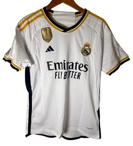 Vini Jr Real Madrid Jersey 23/24 Home Soccer Football Shirt Adidas Men’s Size S - Picture 1 of 17