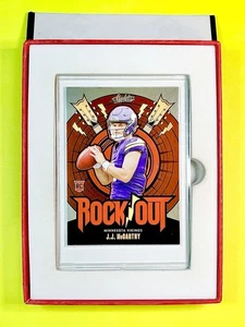 2024 Panini Absolute Rock Out J.J. McCarthy SILVER ROOKIE SP - Minnesota Vikings - Picture 1 of 6