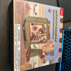 NEW Miniso Retro Series Coffee Machine Building Blocks Set - Picture 1 of 5