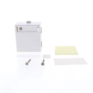 Caja de carcasa de montaje en superficie Leviton blanca de 2 puertos Quickport 41089-2WP - Imagen 1 de 5