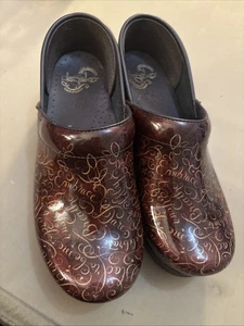 Dansko 39 braun Schildpatt Arbeit Krankenschwester Schuhe Clogs gebraucht, in einwandfreiem Zustand - Bild 1 von 24