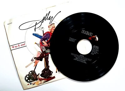 DOLLY PARTON - 9 To 5 - SING fOR THE COMMON MAN 45 RPM RCA PB-12133 1980 EX+ - Image 1 of 2