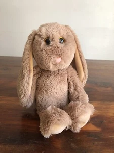 Ty Attic Treasures Adrienne Bunny Plush Brown Tan Rabbit Stuffed Animal 13" - Picture 1 of 6