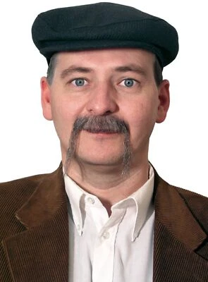 Schnurrbart Cowboy - 6 Farben - Professioneller Oberlippenbart in - Bild 1 von 4