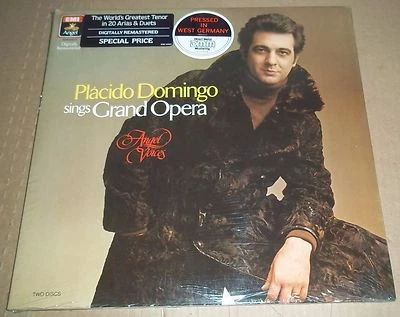 Placido Domingo sings Grand Opera - Angel AVB-34024 SEALED - Image 1 of 2