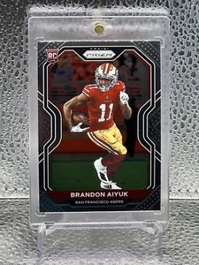 2020 PRIZM ROOKIE BASE 49ERS BRANDON AIYUK RC - Picture 1 of 3
