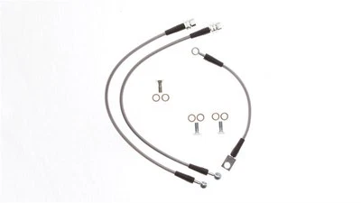 1987-1993 Ford Mustang w/SN95 Calipers Stainless Steel Brake Hose Kit 6 Colors - Image 1 of 3