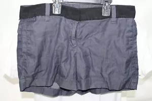 J. Crew Damengröße 2 Chino Kleid Shorts graublau 3,5" Schrittlänge Reißverschluss Baumwolle gebraucht, in einwandfreiem Zustand - Bild 1 von 10