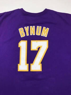 Andrew Bynum # 17 Adidas Lakers NBA Baloncesto Hombre’s 2XL Púrpura Camiseta (Leer) Foto 1 de 4