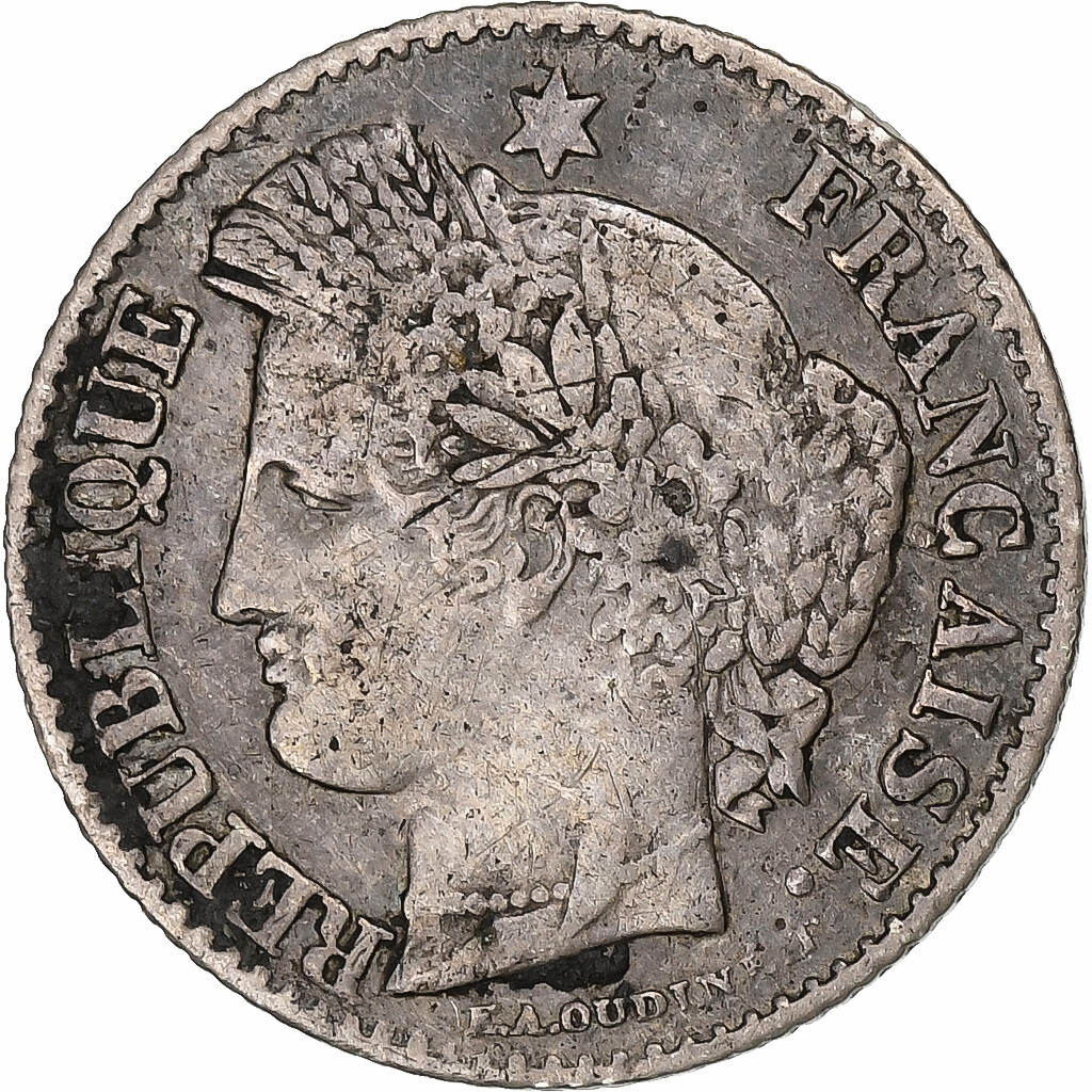 5フラン フランス 1851 5 FRANCS FRANCAISE REPUBLIQUE 銀貨