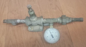 Sanitärstück mit Ashcroft Manometer - Prüfgerät - Bild 1 von 9