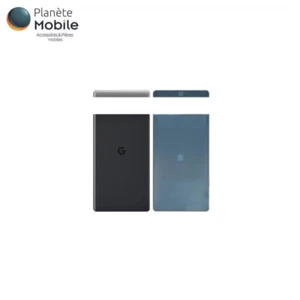 Cache Batterie Vitre Arrière Noir Carbone pour Google Pixel 6 - Photo 1 sur 1