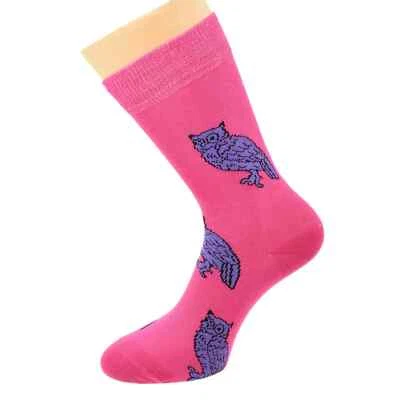 Ladies 6, 12 Pair Novelty Gentle Grip Loose Top Socks 4-7 UK WOMEN'S SOCKS — 第 1/4 张图片