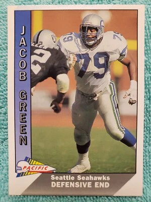 1991 PACIFIC JACOB GREEN #478 SEATTLE SEAHAWKS - Image 1 of 4