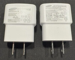 Samsung USB-A Charging Block ETAOU61JWE (2 Pack) - White - Picture 1 of 1