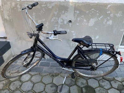 Gazelle Fahrrad, 28 Zoll, blau, gebraucht - Bild 1 von 4