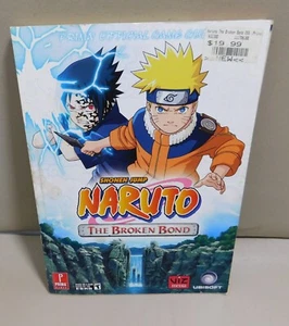 NARUTO THE BROKEN BOND PRIMA OFFICIAL GAME GUIDE Fernando Bueno XBox 2008 - Picture 1 of 21