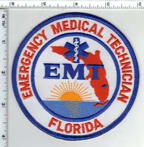 Florida Emergency Medical Technician Shoulder Patch 1980's issue - Picture 1 of 1