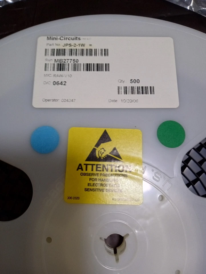 LOTE DE 10 JPS-2-1W RF PWR DVDR 3MHZ-750MHZ 6SMD Foto 1 de 1