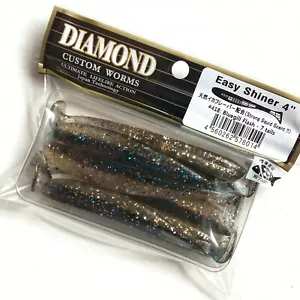 DIAMOND EASY SHINER Soft Plastic Bait Jig Lure Rockfish Finesse #418 - Bild 1 von 1