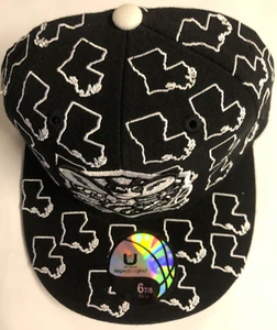 New Orleans Hornets NBA Fitted Basketball Logo Hat UNK Respect the Grind S 6 7/8 - Picture 1 of 3