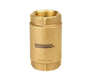 Everbilt EBCV100NL 1 in. Brass Check Valve - Picture 1 of 6