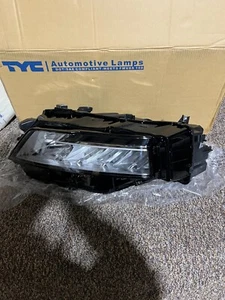 TYC 20-17722-00 Chrome LED Headlight Lamp Left for 21-22 Nissan Rogue Halogen - Picture 1 of 10