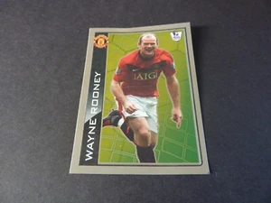 Wayne Rooney Foil Man Utd Sticker - Topps Premier League Football 2010 - VGC! - Picture 1 of 3