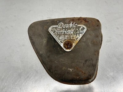 71 - 72 Honda CB450 CL450 Right Side Cover Panel Metal Steel Fairing OEM E7877 Foto 1 de 4