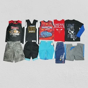 11 Piece Boys Size 7 Matching Athletic Back to School Outfits Summer Play - Picture 1 of 8