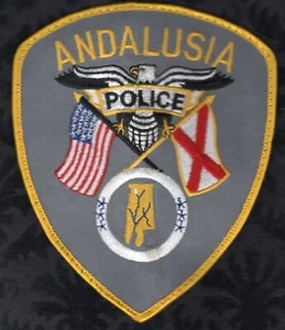 Andalusia Alabama Police Shoulder Patch - Picture 1 of 2