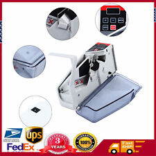 Money Counter Machine Currency Cash Bank Counterfeit Detector Cash Counting