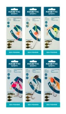 Kinetic Sabiki Plaice Connect Plattfischvorfach Gr. 1/0 Flundervorfach Flunder - Bild 1 von 3