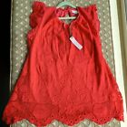 Little Chillies Girls Cotton And Silk Lace Dress Size 3 Bnwt New