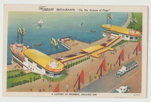 Illinois, Chicago, World's Fair, 1933, Thompsons Restaurants - Picture 1 of 2