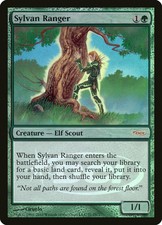 MTG Foil Rare Sylvan Ranger x 1 SP - WPN Promo