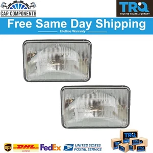 TRQ Halogen Sealed Beam Headlight Headlamp For 1977-1992 Chevy Dodge Ford GMC - Bild 1 von 5