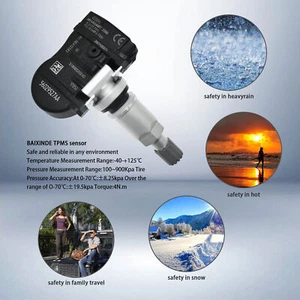 1x Tire Pressure Sensor 433MHz For Chrysler Town&Country Dodge Magnum 56029527AA - Picture 1 of 10