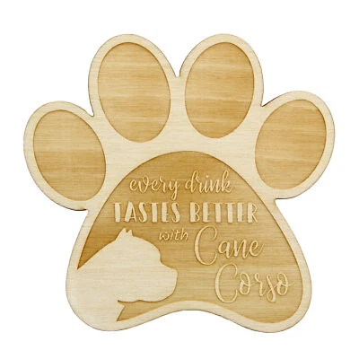 Cane Corso sous-verre en contreplaqué Art-Dog Foto 1 de 4