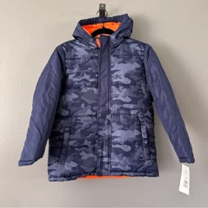 Rothschild Winter Coat | Blue Camo - Picture 1 of 9