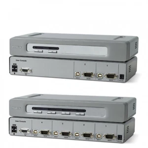 Belkin OmniView Secure KVM 2-Port Keyboard/Video/Mouse (KVM) Switch Rackmount Gr - Photo 1/1