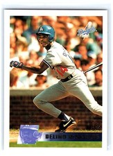 1996 Topps Baseball #312 Delino DeShields    Los Angeles Dodgers