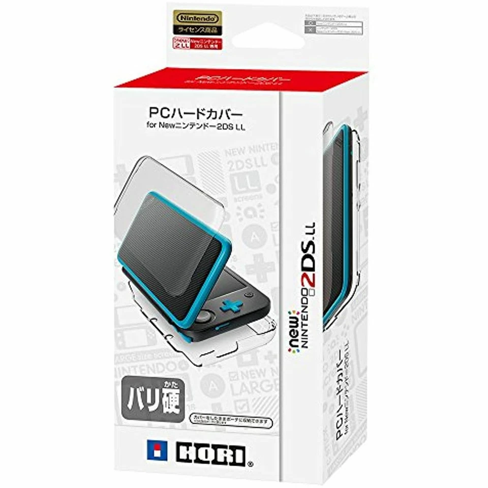 HORI PC Hard Cover Clear Protect Case for NEW 2DS XL Nintendo licensed product  - Image 1 of 1