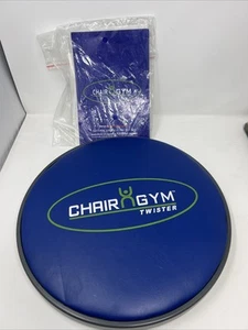 Chair Gym Twister Blue Spinner Round Padded Seat Sitting Exercise Fitness - Imagen 1 de 2