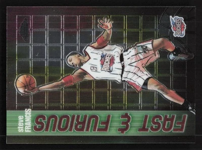 2001-02 Topps Chrome #FF01 Steve Francis Fast Furious Insert Card TCCCX - Image 1 of 2