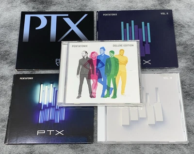 PENTATONIX CD Bundle Volume 1, 2, 3, 4 (I II III IV) & Pentatonix Deluxe edition - image 1 of 4