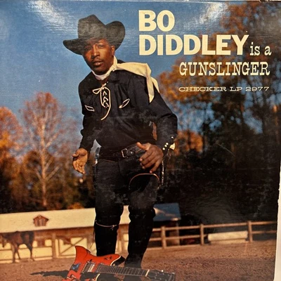 Пластинка долгоиграющая Bo Diddley - Bo Diddley Is A Gunslinger 1960 G+/VG моно 1-й пресс блюз-рок - Изображение 1 из 4